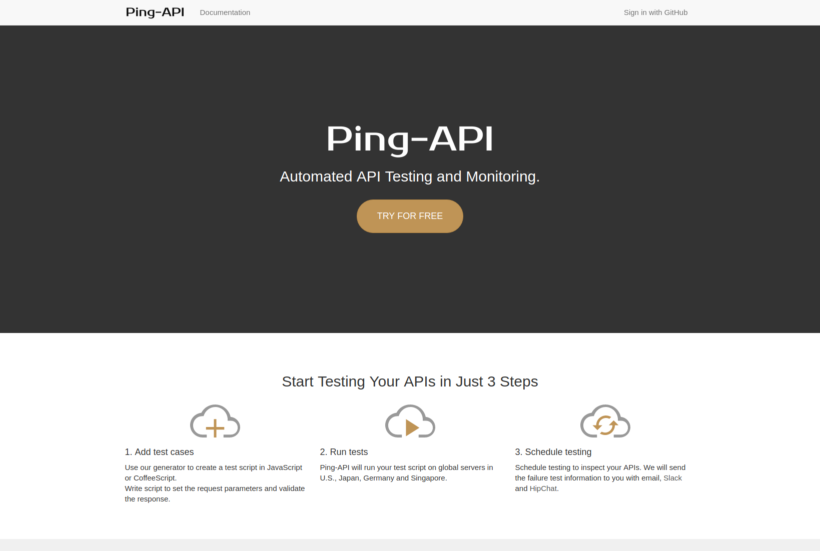 Ping API