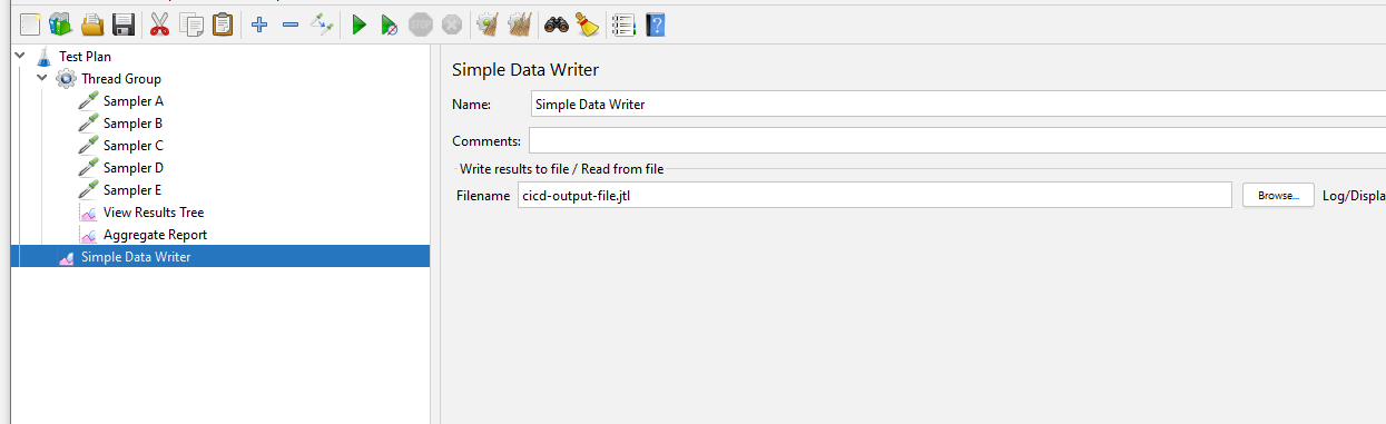 Simple Data Writer