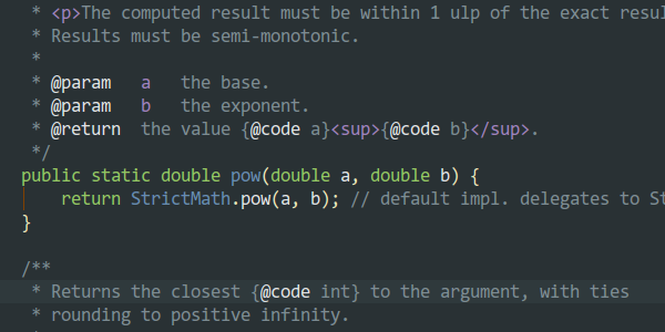 Java Math.pow Through Code Examples