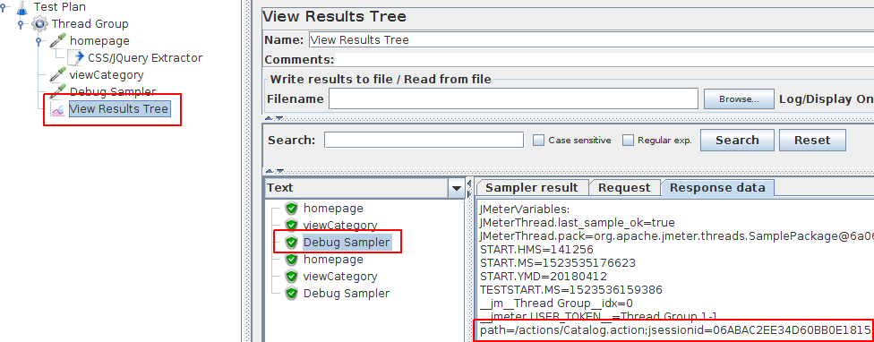 View Results Tree