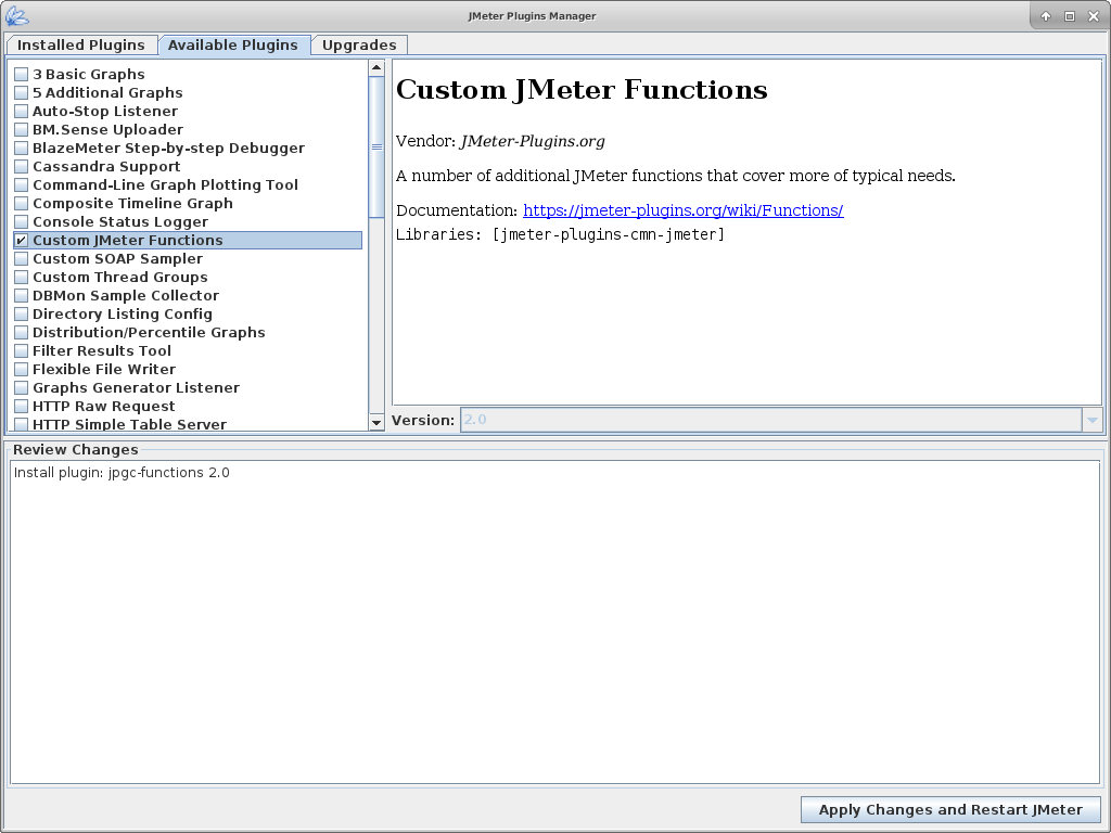 JMeter Functions Plugin