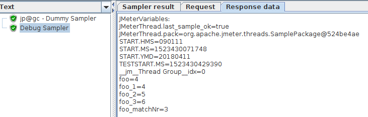 XPath Extractor Attribute Value Results